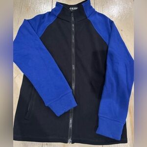 Blue and Black Women's Jacket